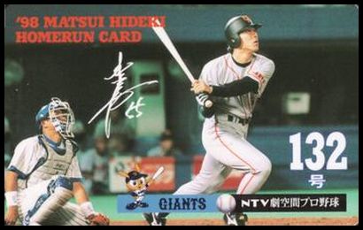 132 Hideki Matsui